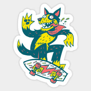 RAD DOG Sticker